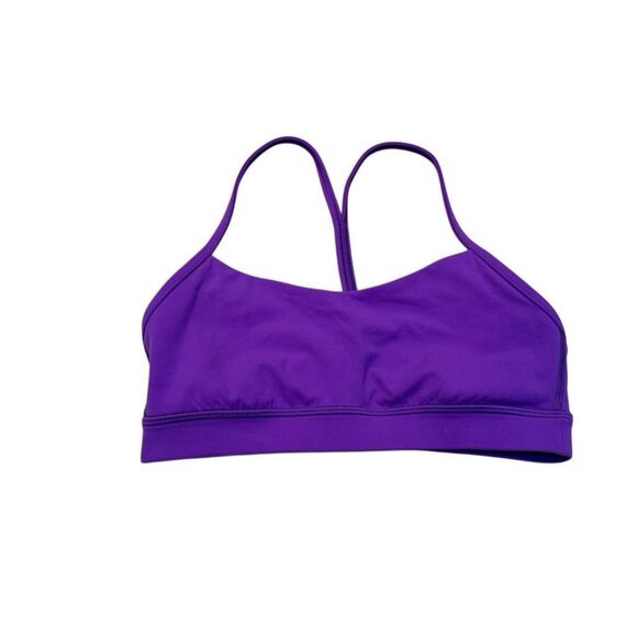 Lululemon Flow Y Bra Atomic Purple Size 6 - Picture 1 of 4
